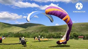 Солоновка, Алтайский край. Параплан. Полеты, наземка.