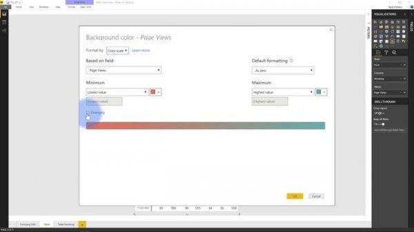 Creating Table Heatmap in Power BI