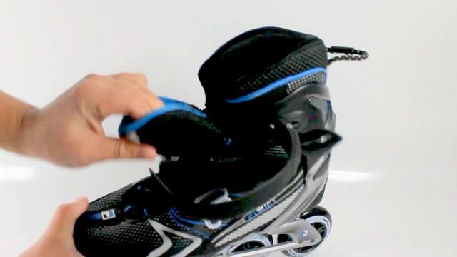 Роликовые коньки Fila Plume black/blue 2015 смотреть онлайн