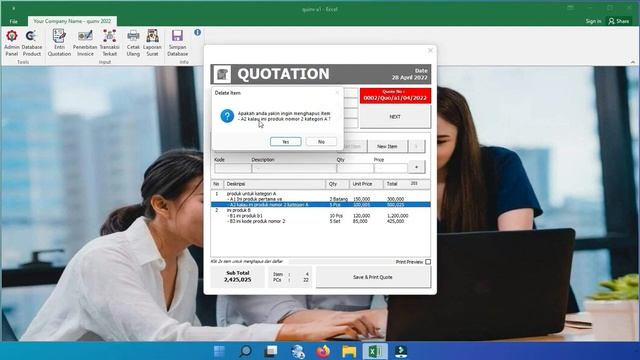 Membuat Quotation - Invoice - Database Produk Dalam satu Paket Aplikasi berbasis Excel | Excelive смотреть онлайн
