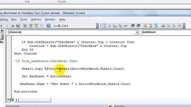 Dynamically Add New Checkbox and Rename the Caption - Excel VBA смотреть онлайн