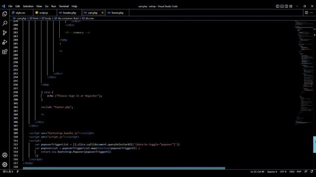 Design a responsive cart page using HTML, CSS, JavaScript and Bootstrap смотреть онлайн