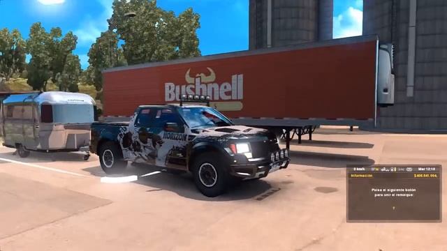 Ford F150 SVT Raptor + carga | American Truck Simulator | Modcar смотреть онлайн