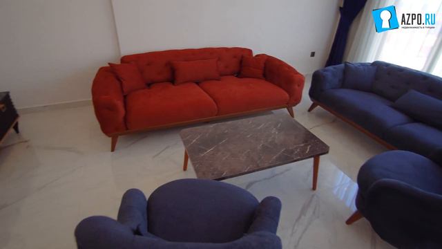 Недвижимость в Турции. Продажа квартиры с мебелью в центре Алании за 110000 € от AZPO Турция Аланья смотреть онлайн