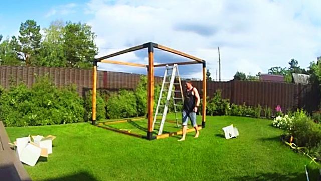 Как собрать беседку-куб самостоятельно: инструкция по сборке модульной беседки