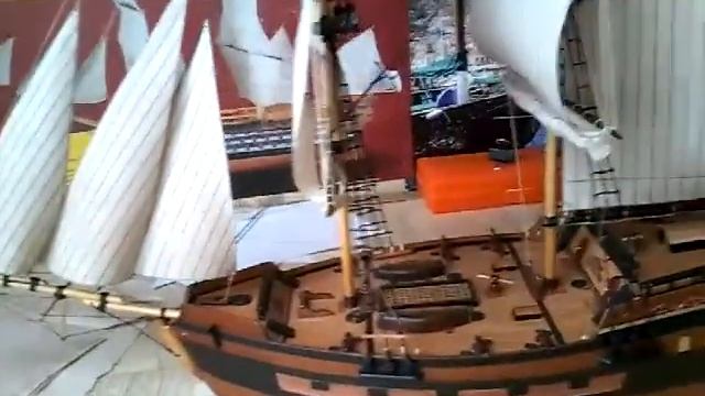 18-пушечный бриг " Ратимиръ " . Паруса , часть 2 . смотреть онлайн