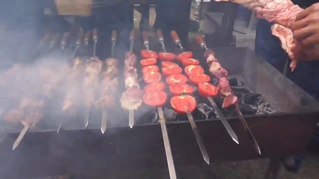 Фестиваль шашлыка 2018 в городе Ахтала,Армения смотреть онлайн