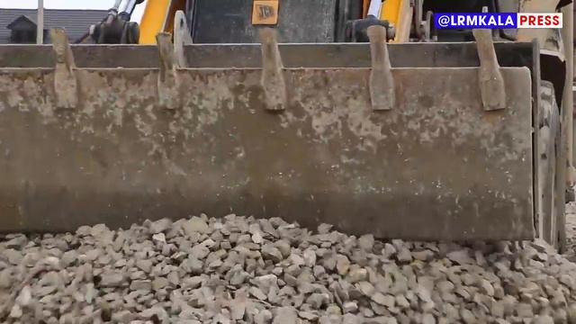 Грейдирование улицы в микрорайоне Шарвили смотреть онлайн