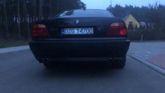 E38 730dA Exhaust Sound M57D30 3.0d