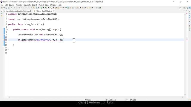 Automation Utiltiy : Generating date in various formats смотреть онлайн