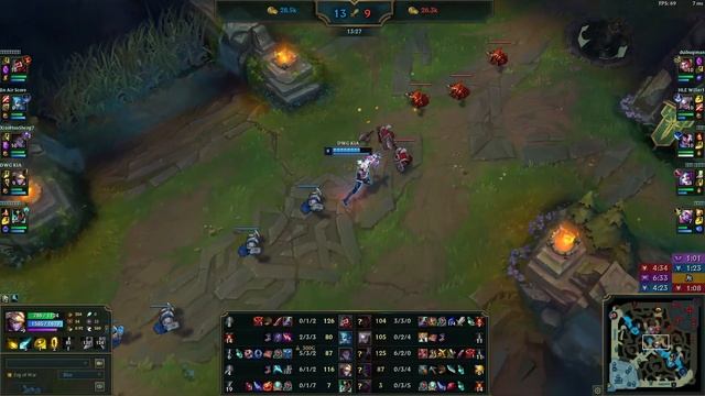 DWG KIA (Ezreal) - 19/4/5 KDA GAMEPLAY смотреть онлайн