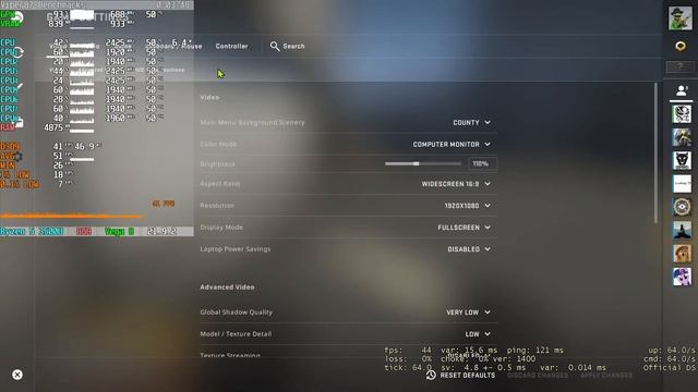 Ryzen 5 3500U + Vega 8 = CS: GO смотреть онлайн