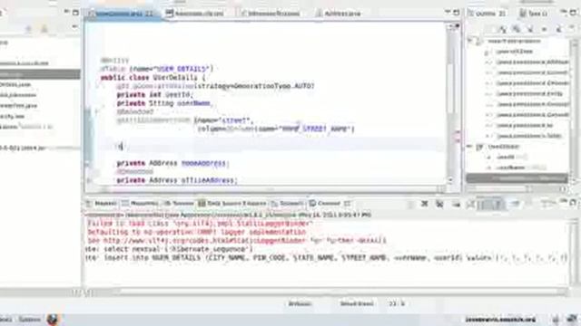 Hibernate Tutorial 09 AttributeOverrides and Embedded Obje смотреть онлайн