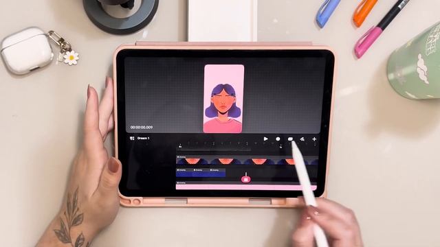 aprenda a animar no Procreate Dreams ✶ animação frame a frame e keyframes смотреть онлайн