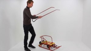 Обзор санок Тимка 5 универсал с колесами Nika