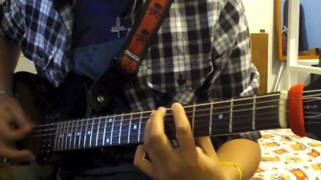 Rammstein - Du hast guitar cover смотреть онлайн