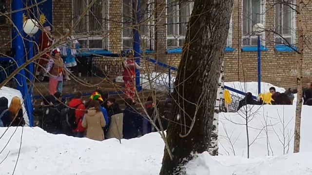 Сосногорск,Масленница в ГПОУ(СЖТ)18,2016 год(2) смотреть онлайн