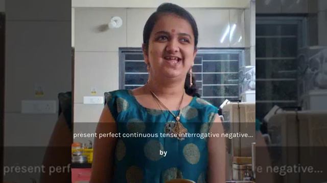 Present perfect continuous tense interrogative negative sentences. смотреть онлайн