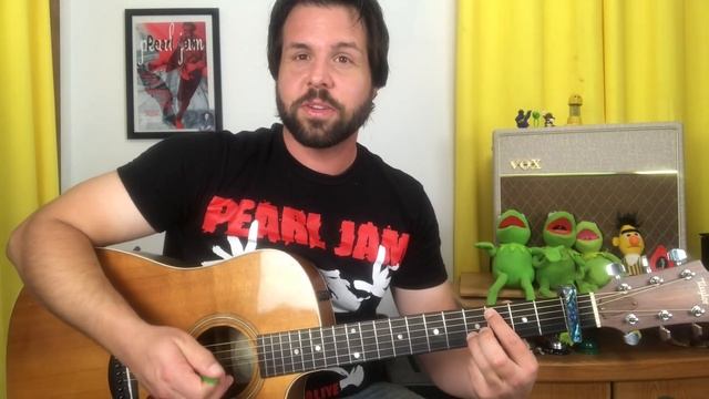 Guitar Lesson: How To Play Buddy Holly by Weezer - Campfire Edition! смотреть онлайн