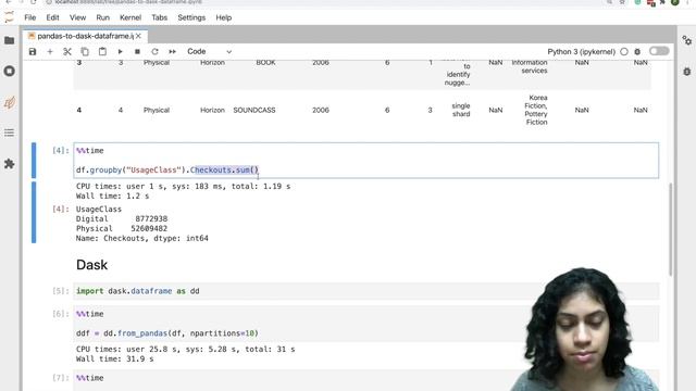 How to Convert a pandas Dataframe into a Dask Dataframe | Pavithra Eswaramoorthy смотреть онлайн