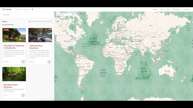 Tiny House Website using Listable Wordpress Theme смотреть онлайн
