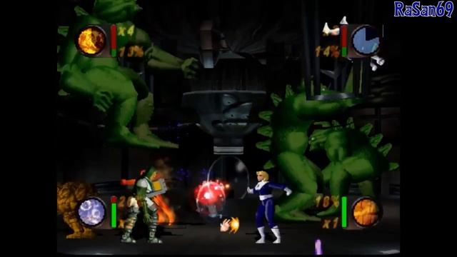 Fantastic Four (PS1) FULL GAME longplay смотреть онлайн