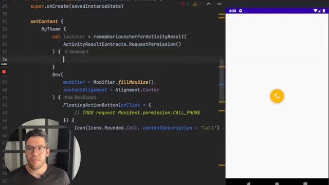How to request permission in Jetpack Compose – Alex Styl смотреть онлайн
