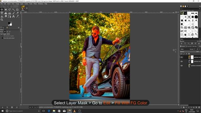 Dark Moody Color Effect in Gimp | The Parchake смотреть онлайн