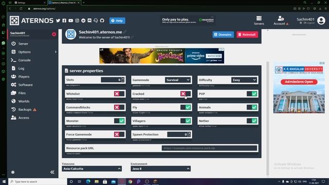 How to fix failed to verify username in aternos смотреть онлайн