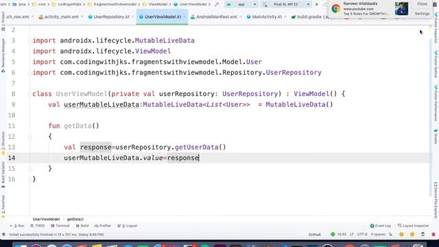 Android what is ViewModel Factory class Kotlin - in hindi смотреть онлайн