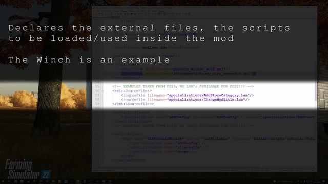 FS22 MODDING TUTORIAL - The Moddesc.xml | HOW TO MOD #1