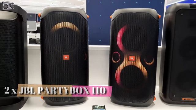 ?2 x JBL PARTYBOX 110 vs JBL PARTYBOX 710❌Sound COMPARISON смотреть онлайн