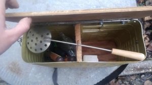 Ящик для зимней рыбалки из старой морозилки - легко(обзор)!!!