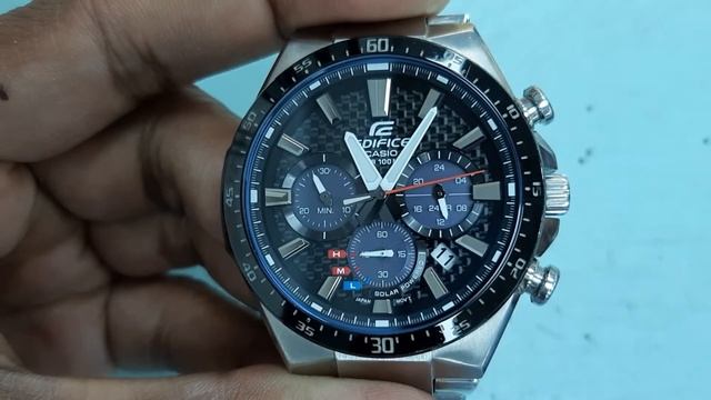 How To Setting Casio Edifice EQS-800 Time, Date, Stopwatch Reset and Checking Battery Power Level смотреть онлайн