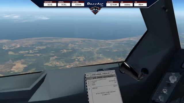X-Plane 11 | Concepción (SCIE) - Santiago (SCEL) | A330 ▷ The Andes Mountains in Chile ◁ смотреть онлайн
