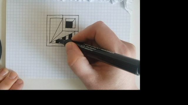 Рисуем иллюзия (73), легко и просто смотреть онлайн