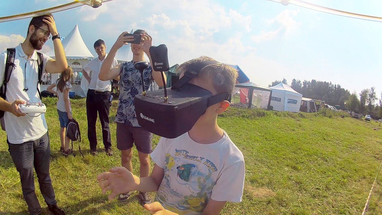 Геоскан Пионер. Полет с камерой и FPV модулем смотреть онлайн