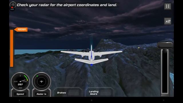 Night Rescue | Flight Pilot Simulator 3D | best plane / aeroplane sim смотреть онлайн