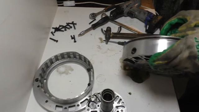 Ремонт АКПП 5hp19 часть 2.Разборка и ремонт маслонасоса смотреть онлайн