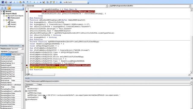 Malware Analysis - Word Document VBS Downloader смотреть онлайн