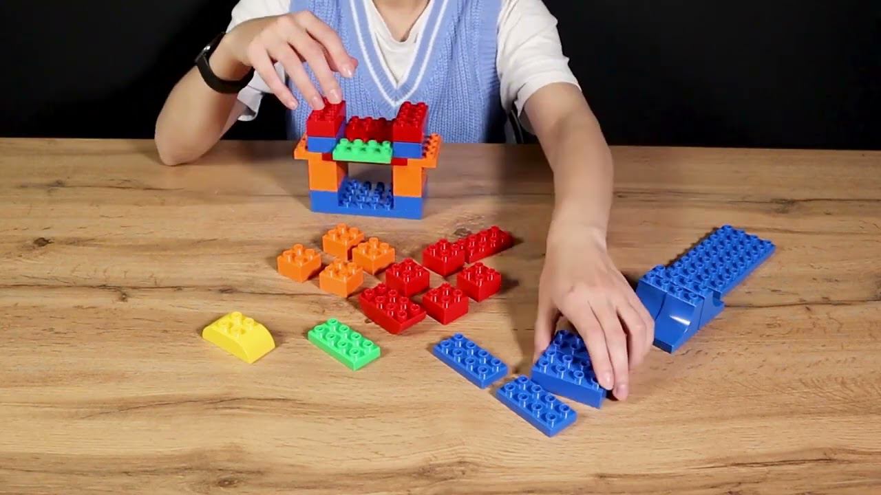 Конструктор «ЛЁВА» Кирпичики для творческих занятий L45019 смотреть онлайн