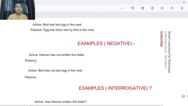 Present Perfect Tense into (Active and Passive Voice) by Rohingya смотреть онлайн