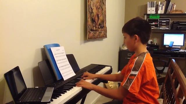 Star Wars Imperial March on Piano смотреть онлайн