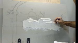 Барельеф "Венеция" первый урок.