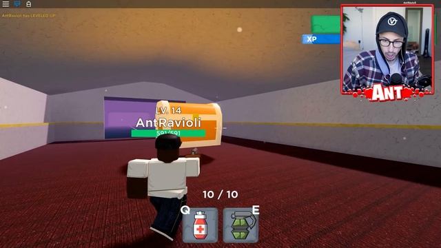 PLAYING ROBLOX ZOMBIE STRIKE FOR THE FIRST TIME смотреть онлайн