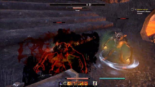 Прохождение The Elder Scrolls Online Серия 24 "Битва на вершине Истерзанного Шпиля" смотреть онлайн