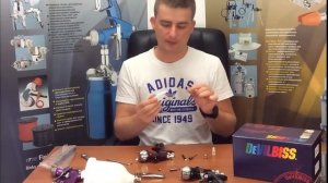 Ремонт краскопульта замена ремонтного комплекта в краскопультах DeVilbiss 1