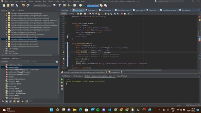 Java Zombie Game Tutorial - 44 Shooting Part 7 | accuracy & spread смотреть онлайн