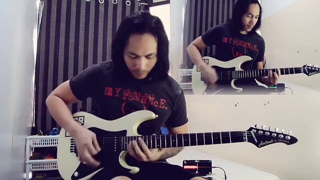 I'm Not Okay (I Promise) - My Chemical Romance | Guitar cover w/ guitar fill | irig + bandlab mobil смотреть онлайн