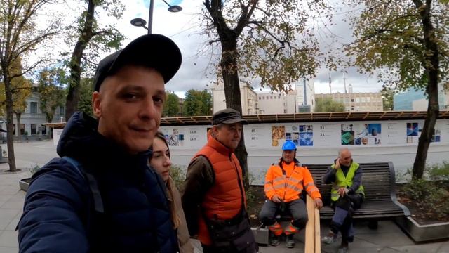 Осенний Каунас. Небольшая прогулка по городу. #litva #kaunas